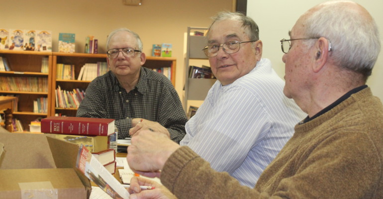 Board Members Gregg Kremkow, Rich Kern, Bob Loesel